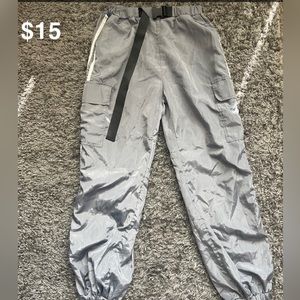 Reflective Windbreaker Joggers